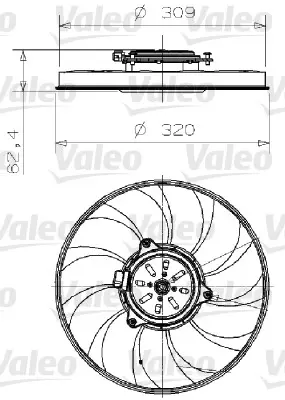 valeo-696001-klima-fan-motoru