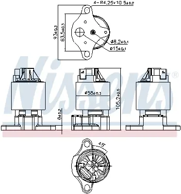 nissens-98187-egsoz-geri-besleme-valfi