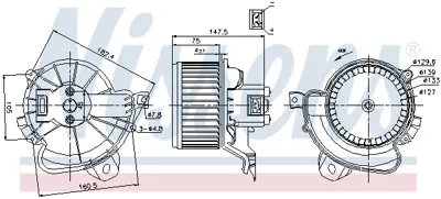 nissens-87086-kalorifer-motoru