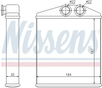 nissens-72661-kalorifer-radyatoru