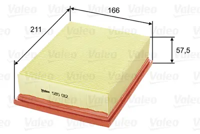 valeo-585012-hava-filtresi