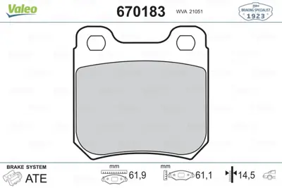 valeo-670183-fren-balatasi-arka