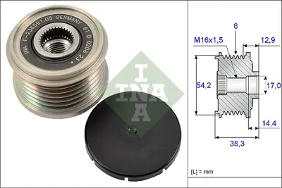 ina-535-0194-10-alternator-kasnagi