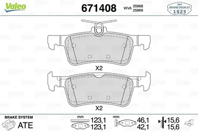 valeo-671408-fren-balatasi-arka