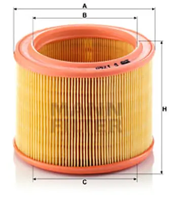 gold-filter-ghp-6264-x0v-hava-filtresi-ghp6264x0v-berlingo-i-1996-19-d