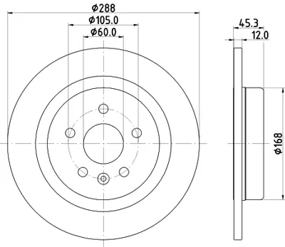 ithal-13509120-arka-fren-diski-astk-288mm