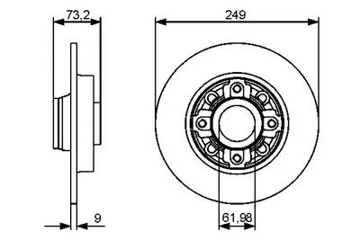 bosch-0986479388-fren-diski-arka