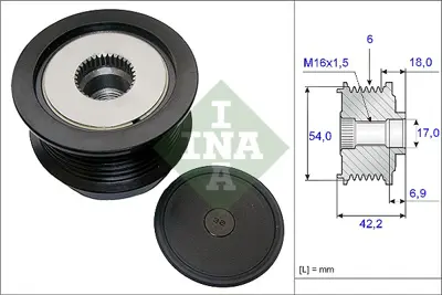 ina-535-0188-10-alternator-kasnagi