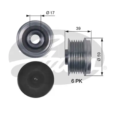 gates-oap7113-alternator-kasnagi