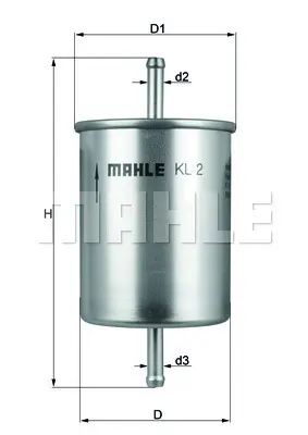 mahle-kl-2-yakit-filtresi