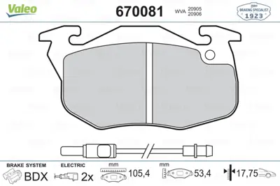 valeo-670081-fren-balatasi-on