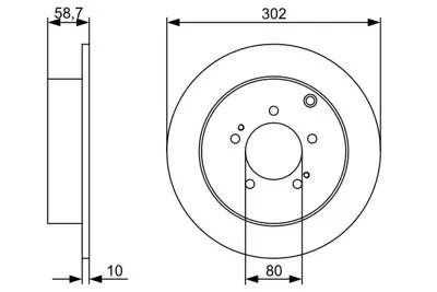 bosch-0986479318-fren-diski-arka