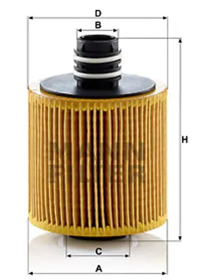 mann-filter-hu-8006-z-yag-filtresi