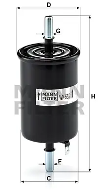 mann-filter-wk-552-yakit-filtresi