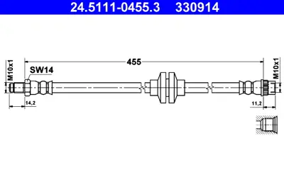 bsg-75-730-023-fren-hortumu-on