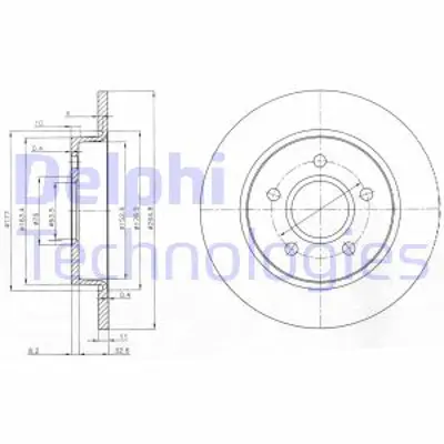 delphi-bg3896-fren-diski-arka