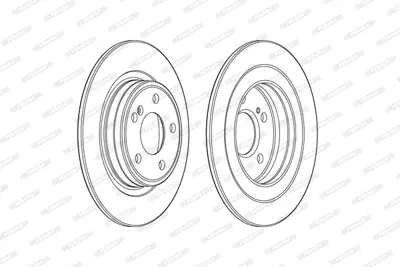 ferodo-ddf2486c-fren-diski-arka