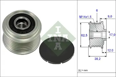 ina-535-0219-10-alternator-kasnagi