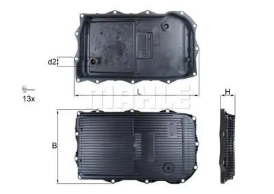 mahle-hx-184kit-sanzuman-yag-karteri