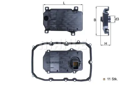 mahle-hx-187kit-sanzuman-yag-filtresi