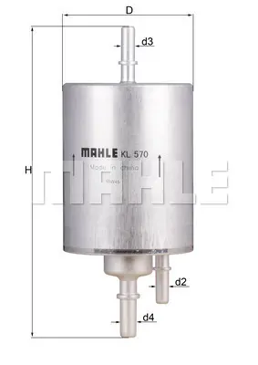 mahle-kl-570-yakit-filtresi