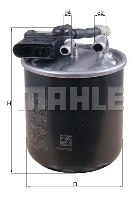 mahle-kl-913-yakit-filtresi