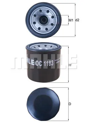 mahle-oc1183-yag-filtresi