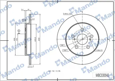 mando-mbc030043-fren-diski-arka