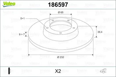 valeo-186597-fren-diski-arka