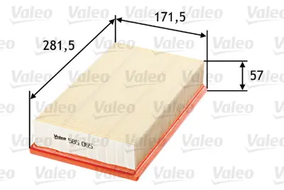 valeo-585065-hava-filtresi