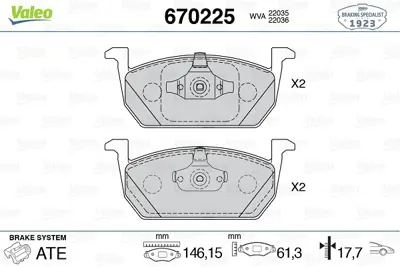 valeo-670225-fren-balatasi-on