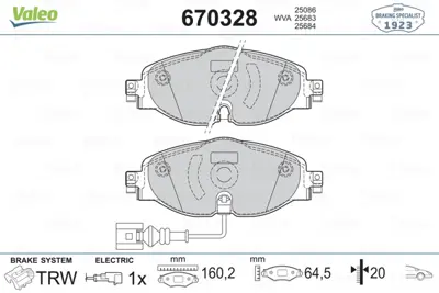 valeo-670328-fren-balatasi-on