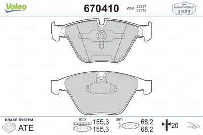 valeo-670410-fren-balatasi-on