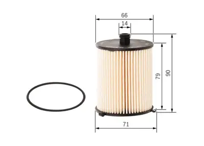 bosch-f026402810-yakit-filtresi