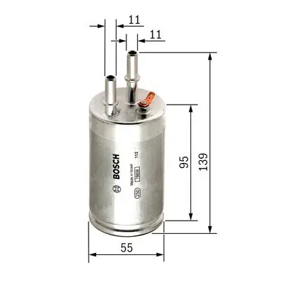 bosch-f026403014-yakit-filtresi