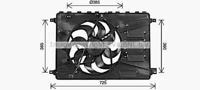 FORD 8C607 GL Fan Motoru GM 6G91/8C607/GL