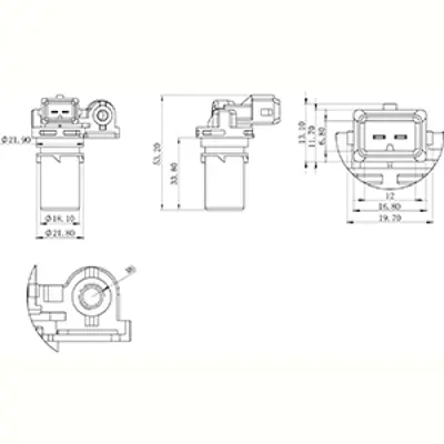 BSG 30-840-080 Krank Devır Sensörü GM 1M5A/6C315/AE