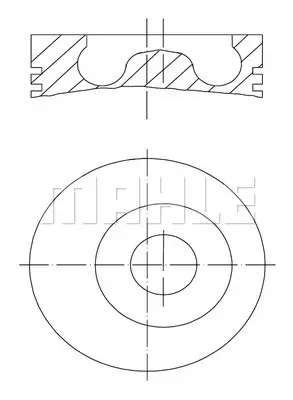 FEDERAL-MOGUL MOTORPARTS 87-72763 STD Pıston+segman GM 6G9Q/6102/AA