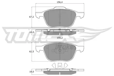 GOODYEAR 101024 Fren Balatası Ön GM MEAV6J/2K021/AA