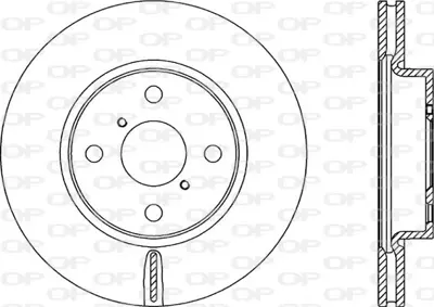 GOODYEAR 103184 Fren Dıskı Ön GM 43512/0D060