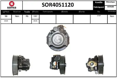 HATTAT 3301127 Dıreksıyon Pompası GM 1S7C/3A696/AJ