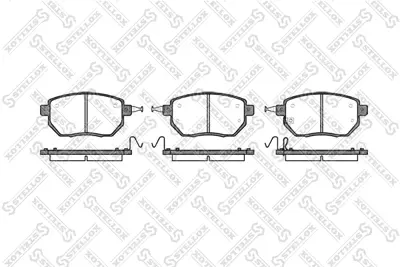 SANGSIN SP2107 Fren Balatası Ön GM 41060/CG090