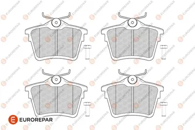 EUROREPAR 1686270680 E4 Ad. Arka Fren Balatası Psa GM 1686270680