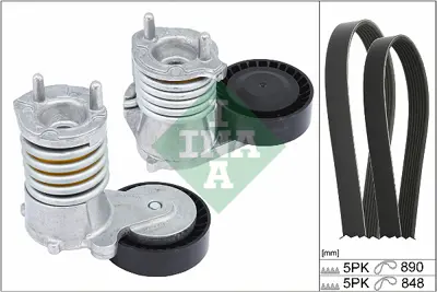 INA 529 0490 10 V Kayıs Setı GM 8M5N/6A228/BA/KIT