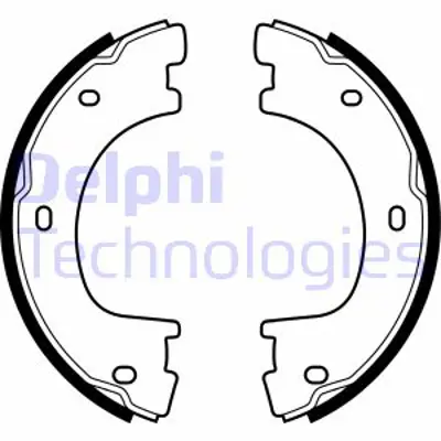 DELPHI LS2054 El Fren Balatası GM A9064200420, GM 9064200420, GM 2E0698525A, GM 2E0698525D, GM 9064200220, GM 9064200420S, GM A9064200220, GM 9064200420S1, GM 2E0698525AS1, GM 2E0609537B