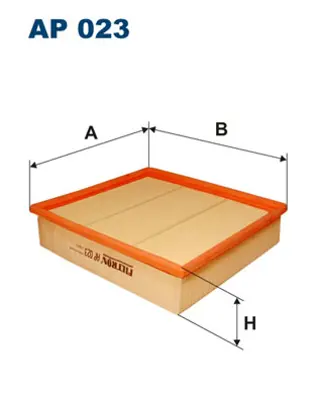 FILTRON AP 023 Hava Fıltresı GM 88VB/9601/AA