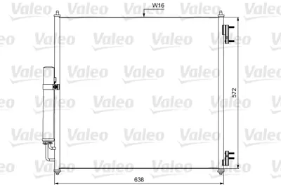 VALEO 814053 Kondenserlandroverrangerover GM LR035791