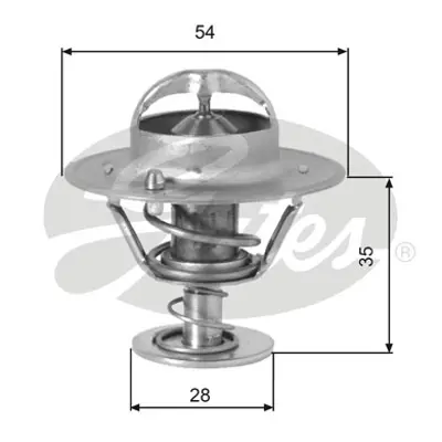 GATES TH00782G1 Termostat GM 844F/8575/AA