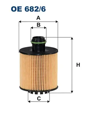 FILTRON OE 682/6 Yag Fıltresı GM 6000626025