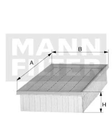 MANN FILTER C 27 031 Hava Fıltresı GM JX61/9601/AA